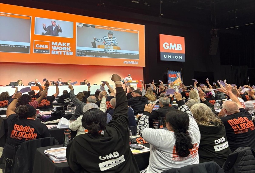 OFWAT 'not fit for purpose', GMB Congress hears